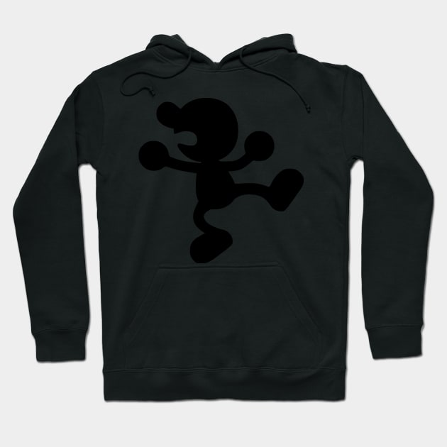 Weathered Mr. Game and Watch Hoodie by TortillaChief